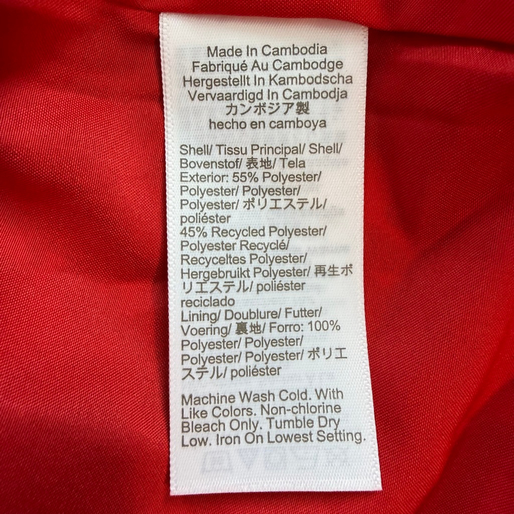 J.Crew Red Blue Floral Top Cottagecore Romantic Boho Soft Academia ShortSleeve S - Picture 9 of 11
